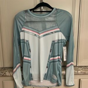 Lucky in love Tennis love sleeve top